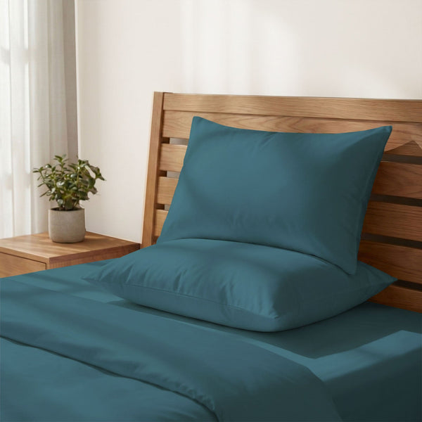 Premium Kissenbezüge mit 400 Fadenzahl aus 100% Baumwolle (2er-Set)