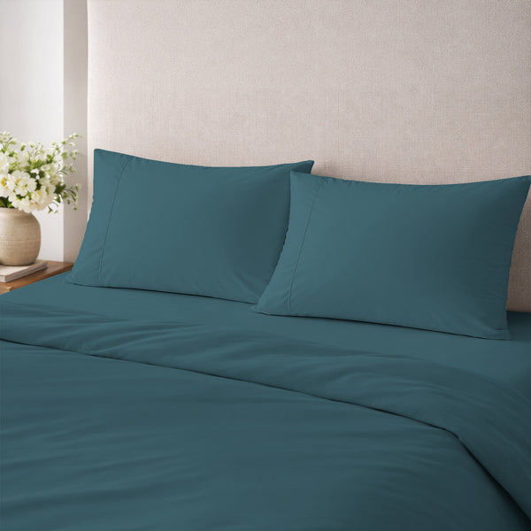 Premium 400 Thread Count 100% Cotton Pillow Envelope Cases (2 PC)