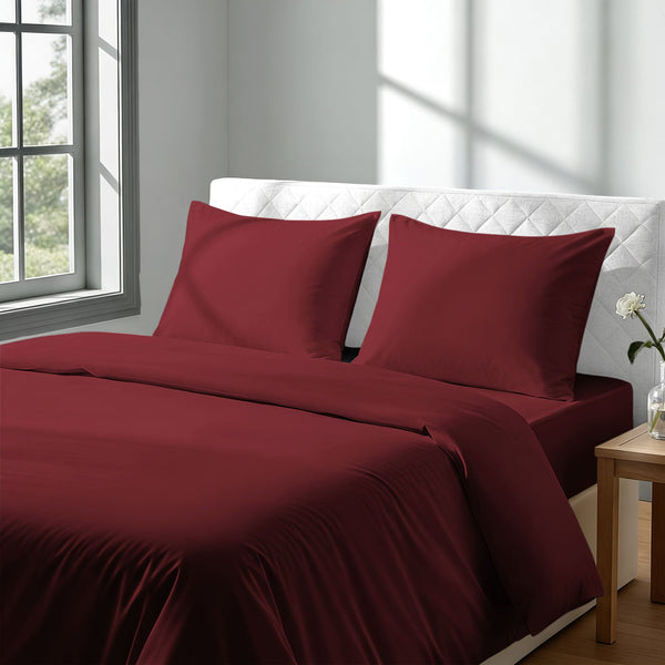 Premium Bettbezug-Set mit 400 Fadenzahl aus 100% Baumwolle