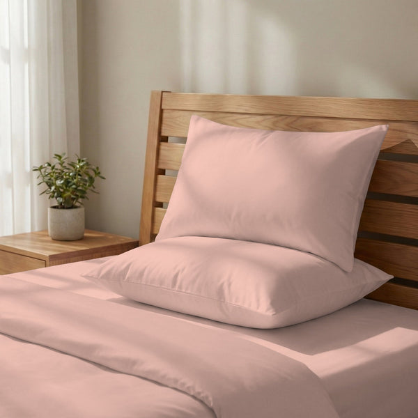 Deluxe Kissenbezüge mit 600 Fadenzahl aus 100% Baumwolle (2er-Set)