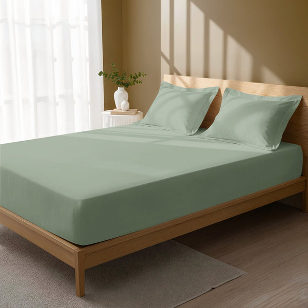 Premium 400 Thread Count 100% Cotton Fitted Sheet