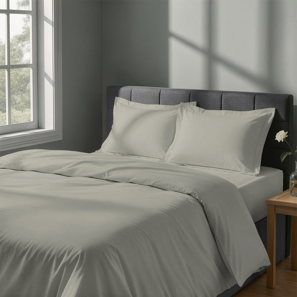 Premium 400 Thread Count 100% Cotton Duvet Cover Set