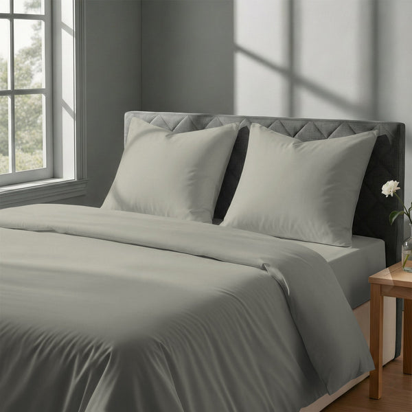 Premium Bettbezug-Set mit 400 Fadenzahl aus 100% Baumwolle