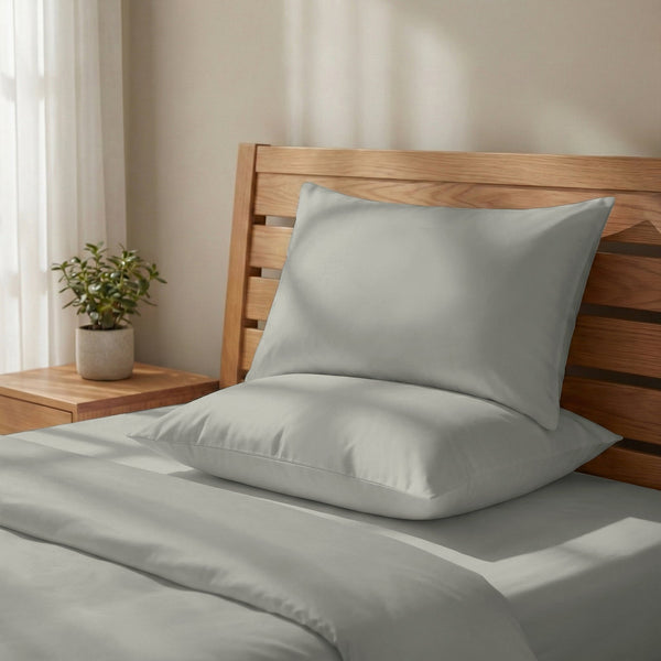 Deluxe Kissenbezüge mit 600 Fadenzahl aus 100% Baumwolle (2er-Set)