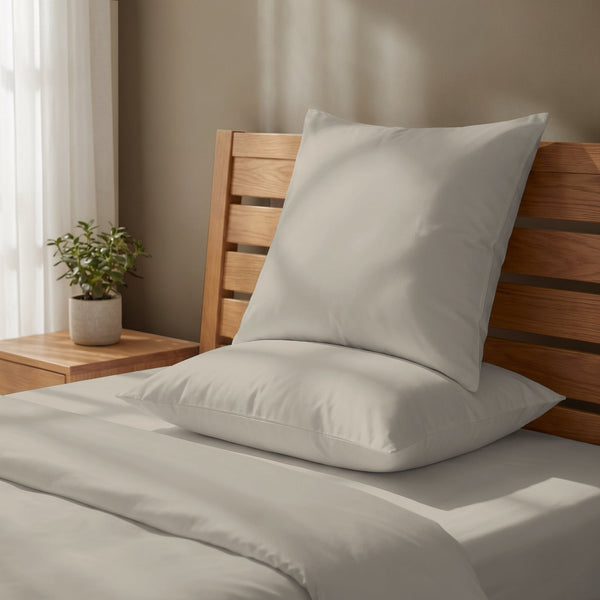 Premium Kissenbezüge mit 400 Fadenzahl aus 100% Baumwolle (2er-Set)