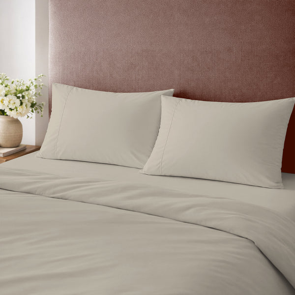 Premium 400 Thread Count 100% Cotton Pillow Envelope Cases (2 PC)