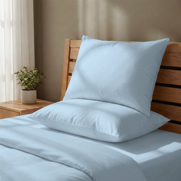 Deluxe Kissenbezüge mit 600 Fadenzahl aus 100% Baumwolle (2er-Set)