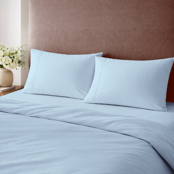 Premium 400 Thread Count 100% Cotton Pillow Envelope Cases (2 PC)
