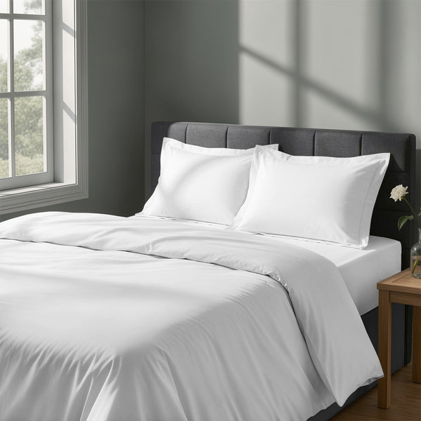 Premium 400 Thread Count 100% Cotton Duvet Cover Set