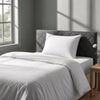 Luxus Bettbezug-Set mit 800 Fadenzahl aus 100% Baumwolle - AT - 140x200 + 1 x 70x90 - White