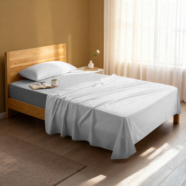 Premium Bettlaken mit 400 Fadenzahl aus 100% Baumwolle