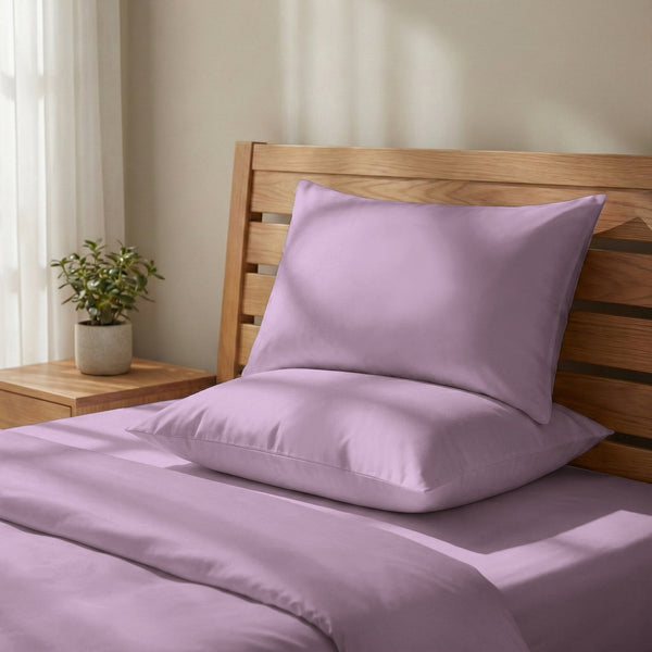Deluxe Kissenbezüge mit 600 Fadenzahl aus 100% Baumwolle (2er-Set)