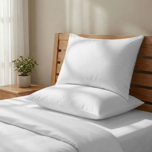 Premium Kissenbezüge mit 400 Fadenzahl aus 100% Baumwolle (2er-Set)