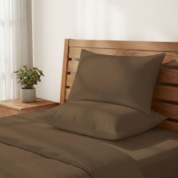 Premium Kissenbezüge mit 400 Fadenzahl aus 100% Baumwolle (2er-Set)