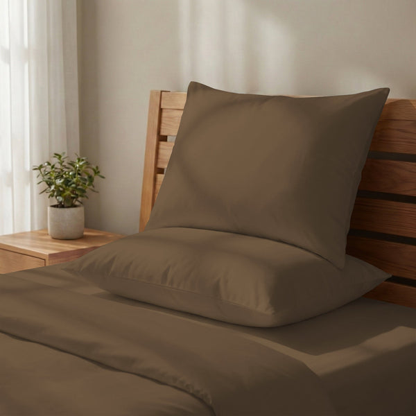 Premium Kissenbezüge mit 400 Fadenzahl aus 100% Baumwolle (2er-Set)
