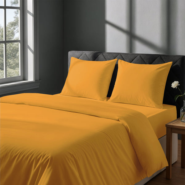Premium Bettbezug-Set mit 400 Fadenzahl aus 100% Baumwolle