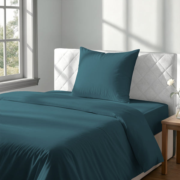 Premium Bettbezug-Set mit 400 Fadenzahl aus 100% Baumwolle
