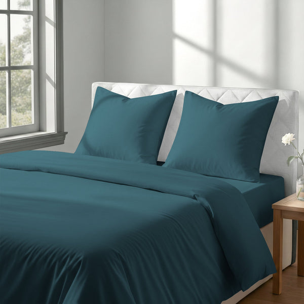 Premium Bettbezug-Set mit 400 Fadenzahl aus 100% Baumwolle