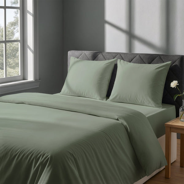 Premium Bettbezug-Set mit 400 Fadenzahl aus 100% Baumwolle