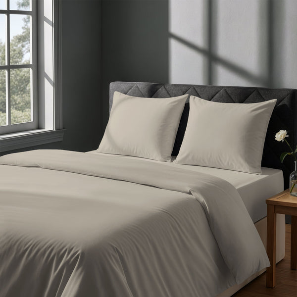 Premium Bettbezug-Set mit 400 Fadenzahl aus 100% Baumwolle