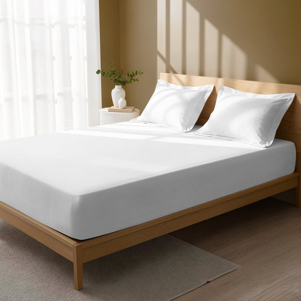 Premium 400 Thread Count 100% Cotton Fitted Sheet