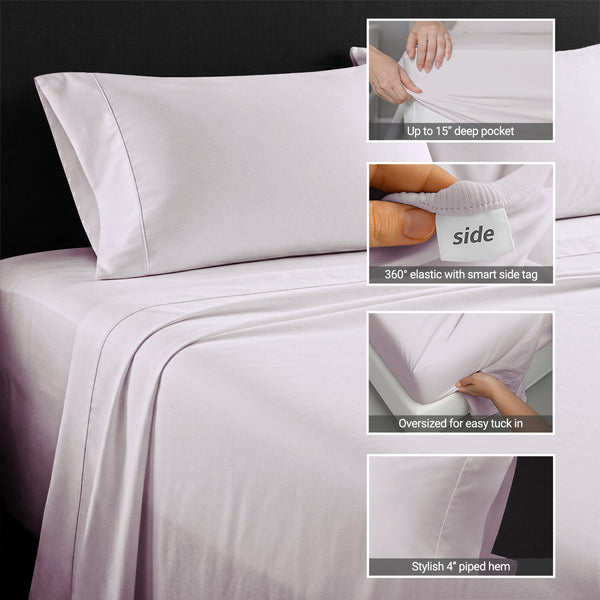 Premium 400 Thread Count 100% Cotton Sheet Set