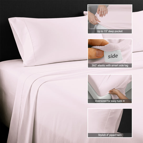 Luxury 800 Thread Count 100% Cotton Sheet Set