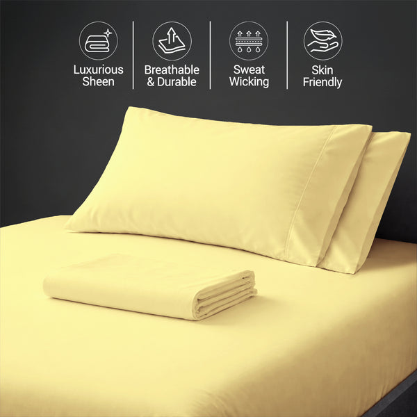 Premium 400 Thread Count 100% Cotton Sheet Set