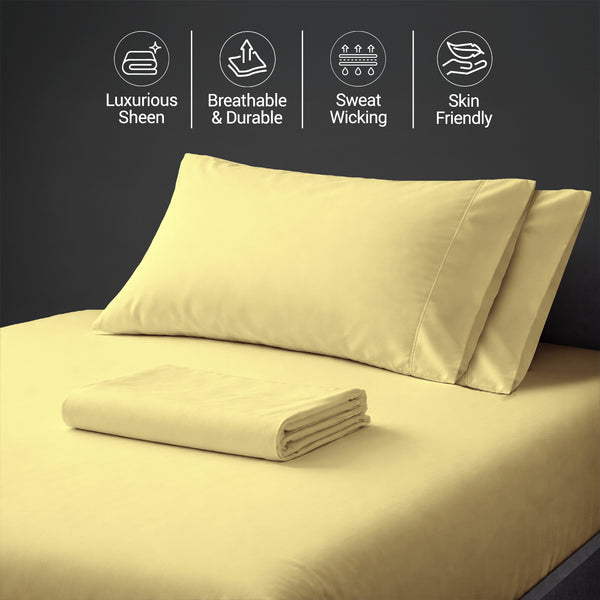 Deluxe 600 Thread Count 100% Cotton Sheet Set