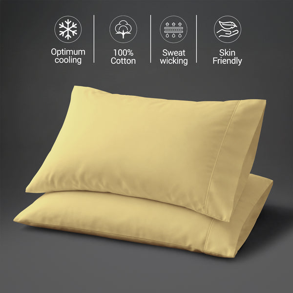 Deluxe 600 Thread Count 100% Cotton Pillowcases