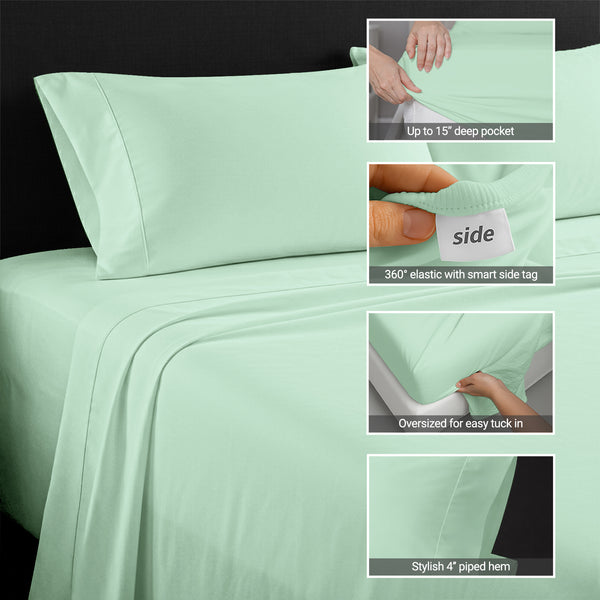 Premium 400 Thread Count 100% Cotton Sheet Set