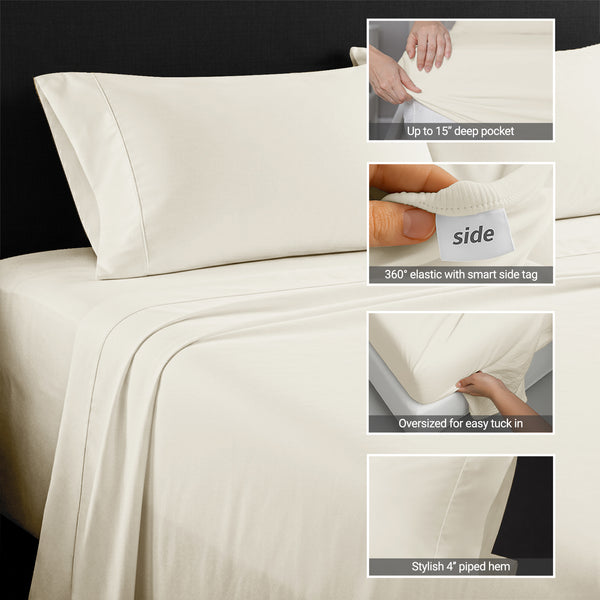 Royale 1000 Thread Count 100% Cotton Sheet Set