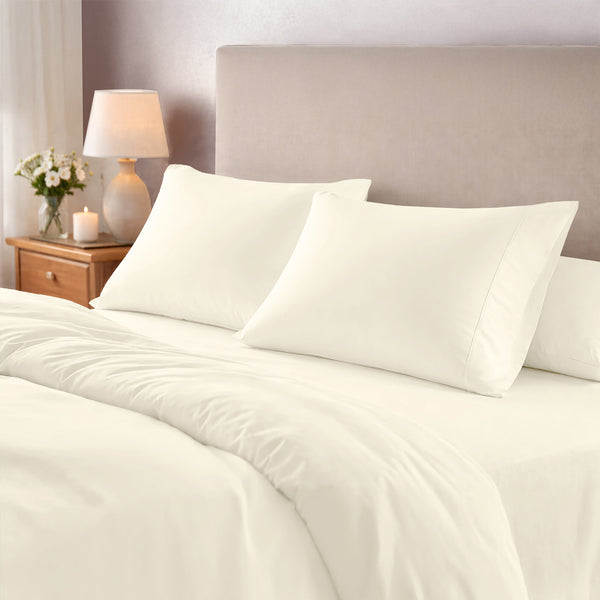 Premium 400 Thread Count 100% Cotton Pillowcases (2 PC)