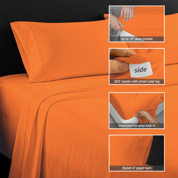Premium 400 Thread Count 100% Cotton Sheet Set