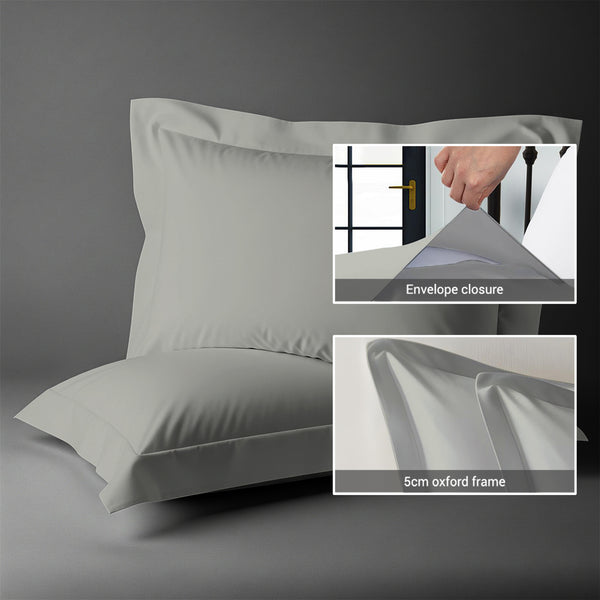 Percale 100% Cotton Pillowcases (2PC)