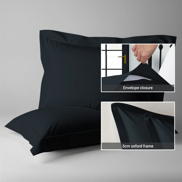 Deluxe 600 Thread Count 100% Cotton Pillowcases (2 PC)
