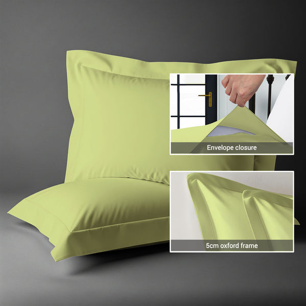 Premium 400 Thread Count 100% Cotton Pillowcases (2 PC)