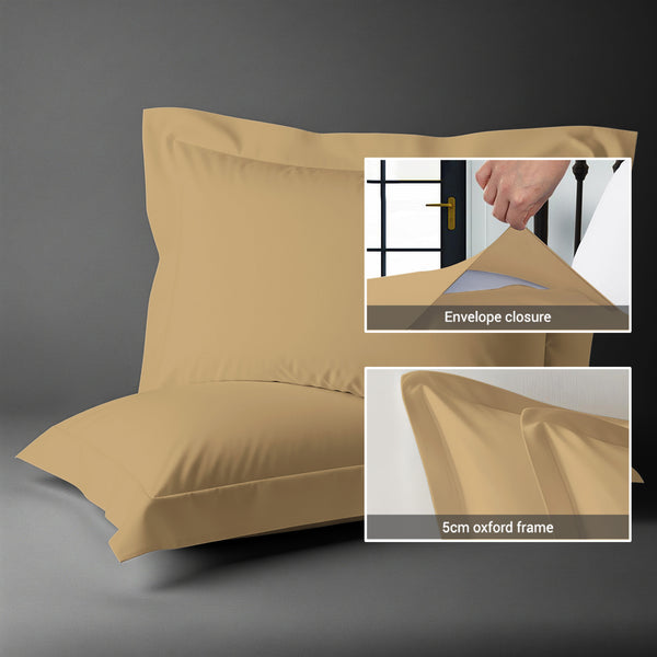 Premium 400 Thread Count 100% Cotton Pillowcases (2 PC)