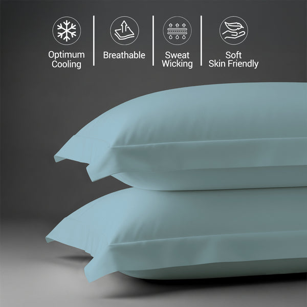 Deluxe 600 Thread Count 100% Cotton Pillowcases (2 PC)