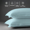 Royale 1000 Thread Count 100% Cotton Pillowcases (2PC)