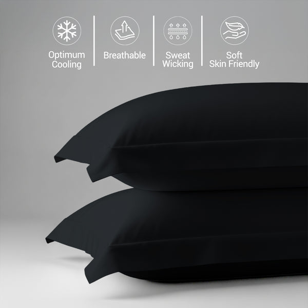 Deluxe 600 Thread Count 100% Cotton Pillowcases (2 PC)