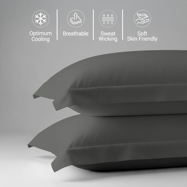 Premium 400 Thread Count 100% Cotton Pillowcases (2 PC)