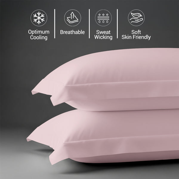 Deluxe 600 Thread Count 100% Cotton Pillowcases (2 PC)
