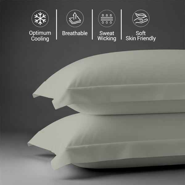 Deluxe 600 Thread Count 100% Cotton Pillowcases (2 PC)