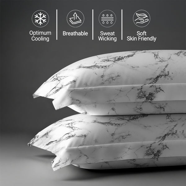 Premium 400 Thread Count 100% Cotton Pillowcases (2 PC)