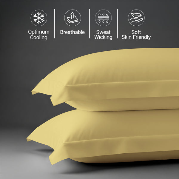 Royale 1000 Thread Count 100% Cotton Pillowcases (2PC)