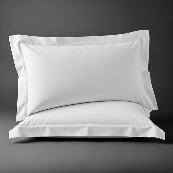 Premium 400 Thread Count 100% Cotton Pillow Shams (2 PC)