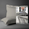 Premium 400 Thread Count 100% Cotton Pillow Shams (2 PC)