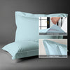 Premium 400 Thread Count 100% Cotton Pillow Shams (2 PC)