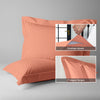 Premium 400 Thread Count 100% Cotton Pillow Shams (2 PC)